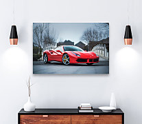 Obraz Ferrari červené zs1303
